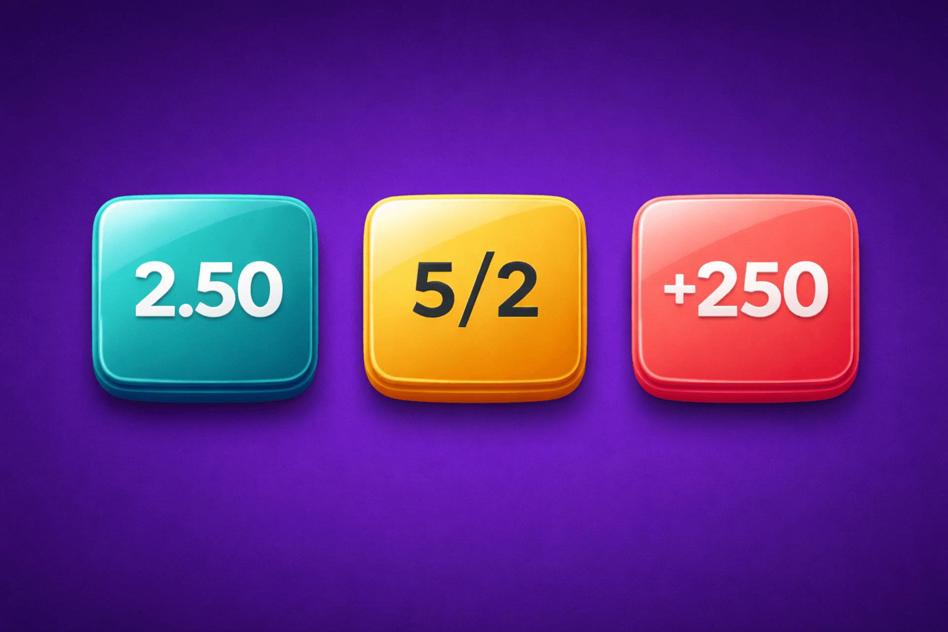 Betting Odds Formats