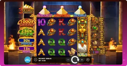 3 Pyramids of Gold: Hold and Win Key features