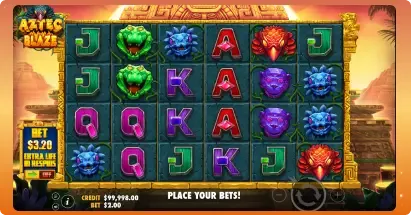 Aztec Blaze key features
