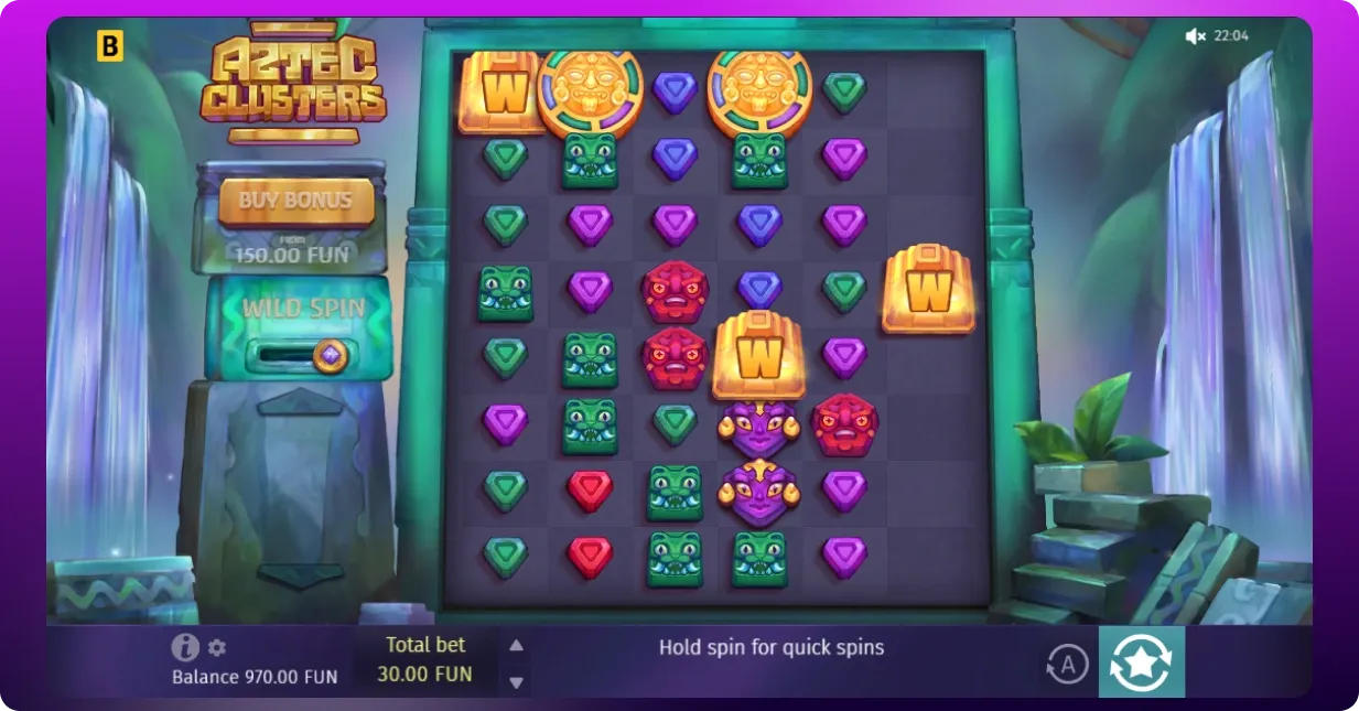 Aztec Clusters key features