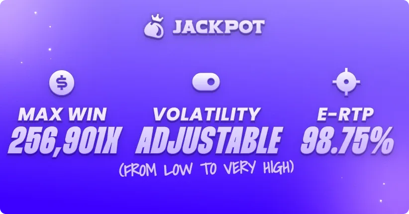 Betting options, RTP and max win at Jackpot.bet