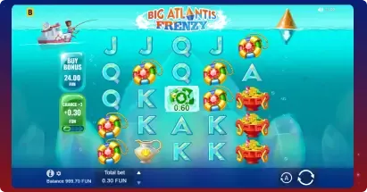 Big Atlantis Frenzy key features