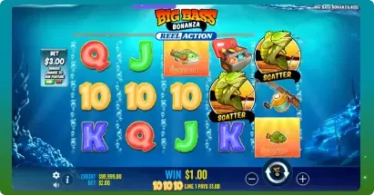 Big Bass Bonanza Reel Action Key Features