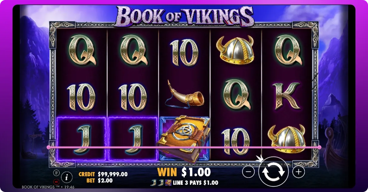 Book of Vikings key features