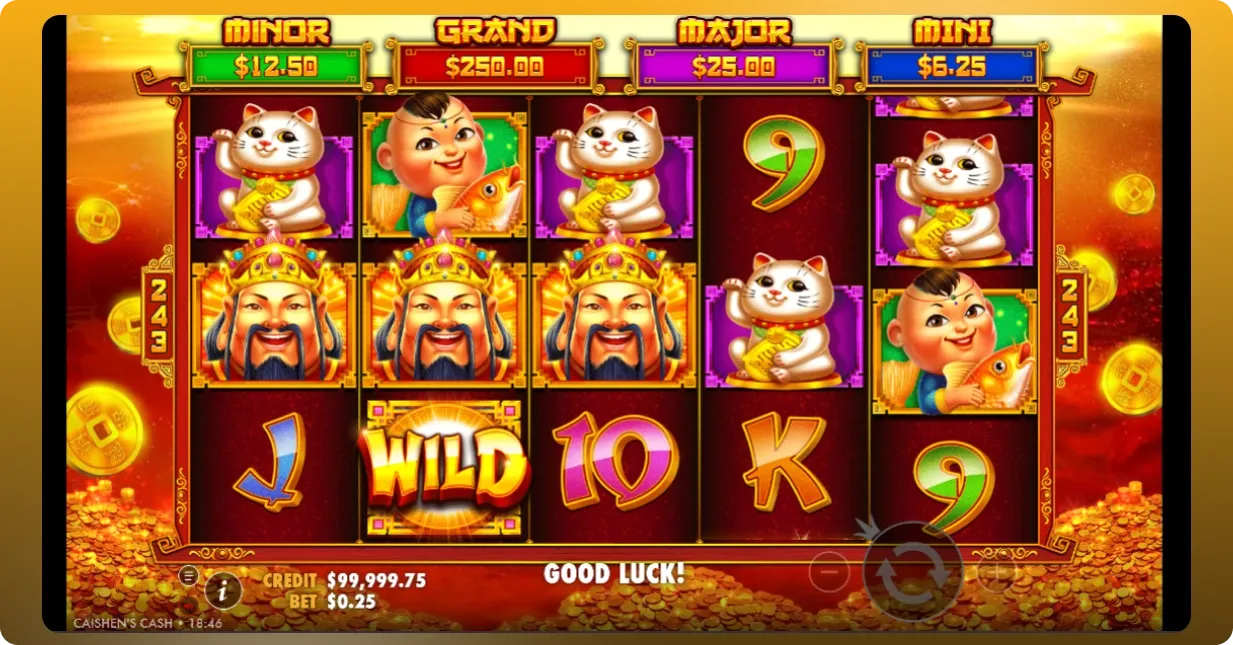 Caishen's Cash key features