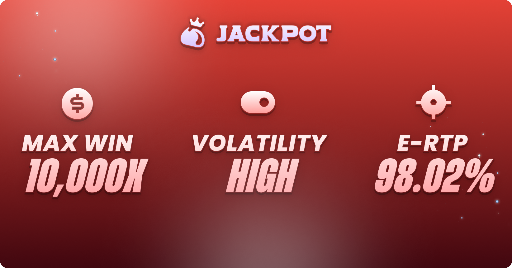 Game volatility, max win RTP