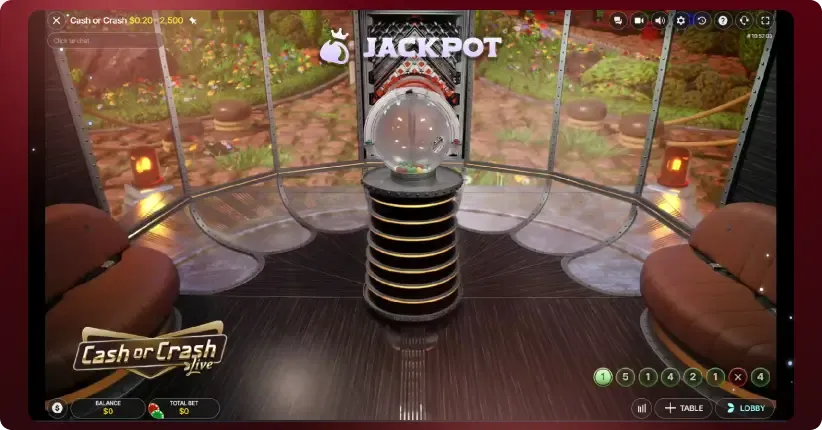 Cash or Crash key features