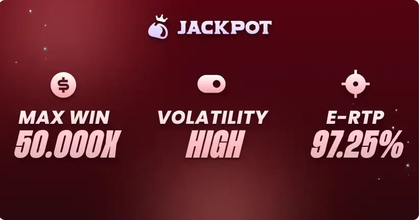 Cash or Crash volatility, max win and RTP