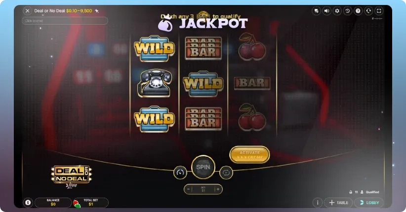 Deal or No Deal key features