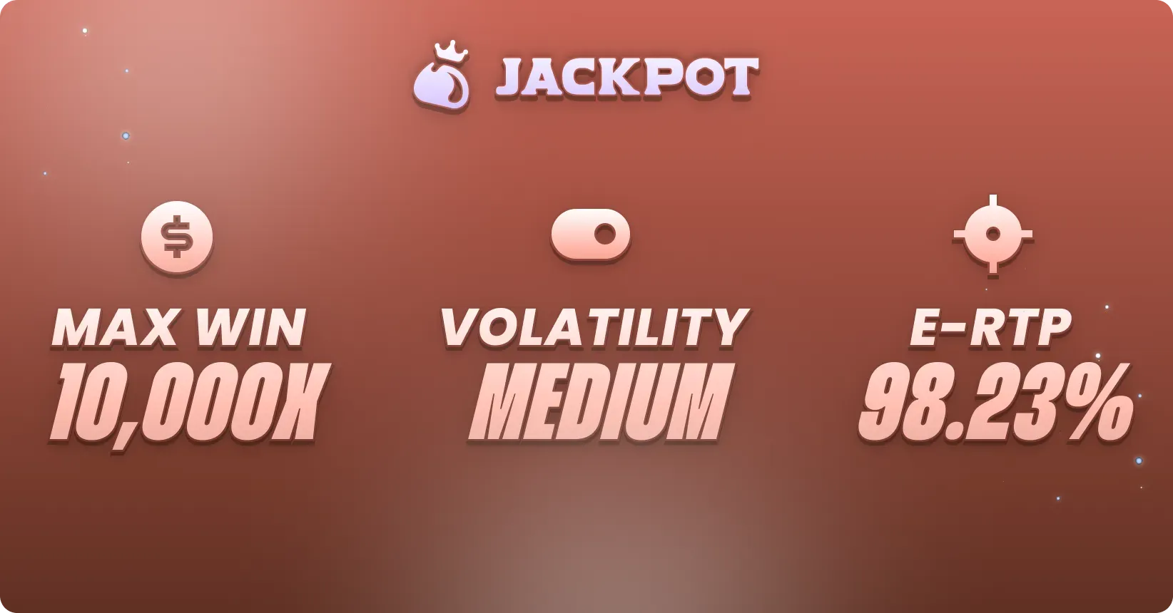 Game volatility, max win RTP