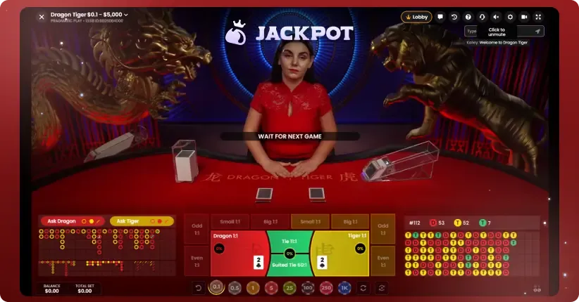 Dragon Tiger key features