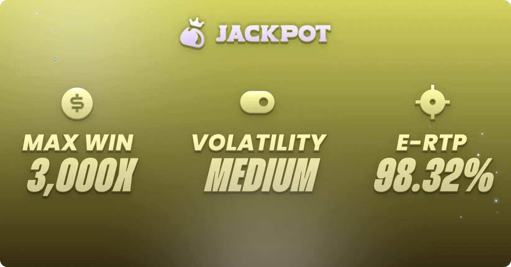 Game volatility, max win RTP