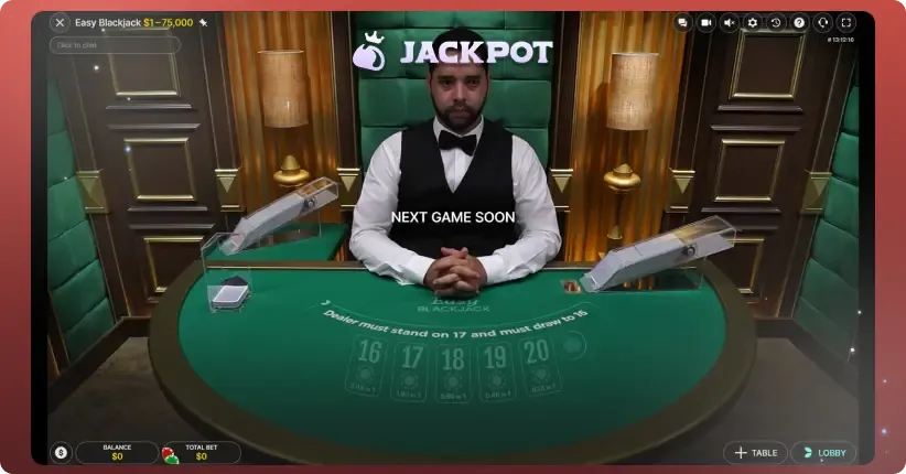 Easy Blackjack key features