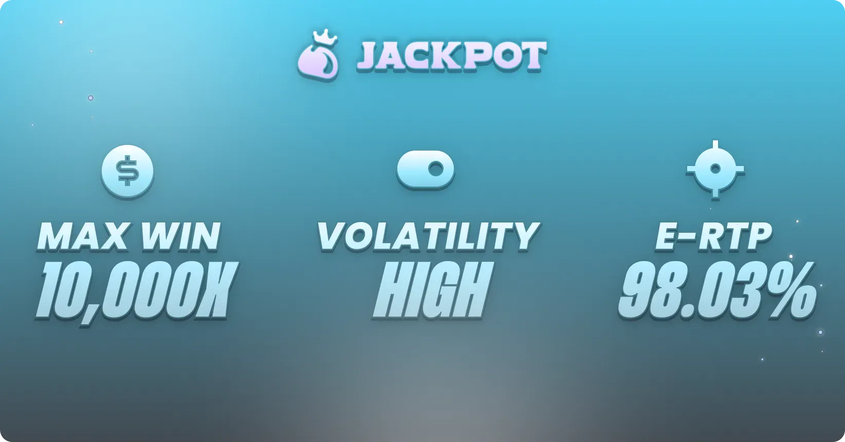 Game volatility, max win RTP