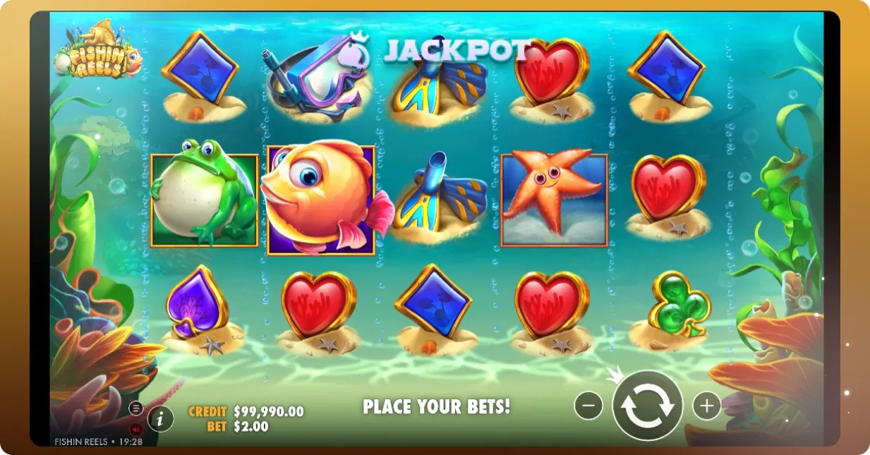 Fishin Reels key features