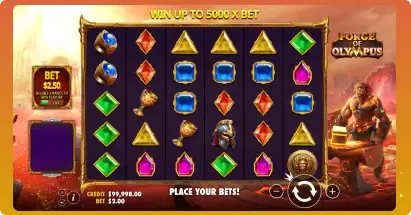 Forge of Olympus key features