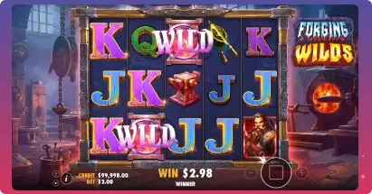 Forging Wilds key features