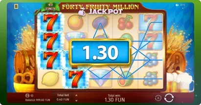 Forty Fruity Million key features