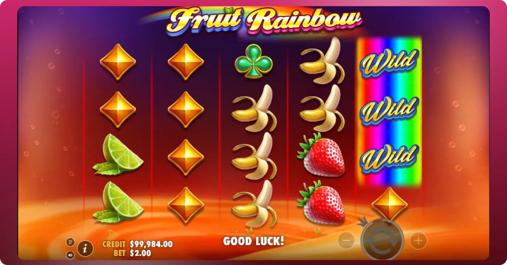 Fruit Rainbow key features