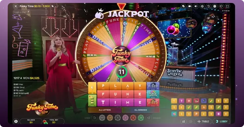 Funky Time key features