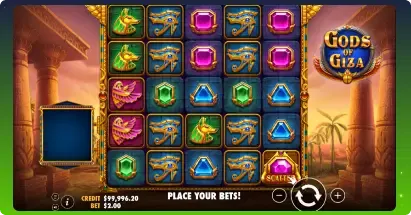 Gods of Giza key features