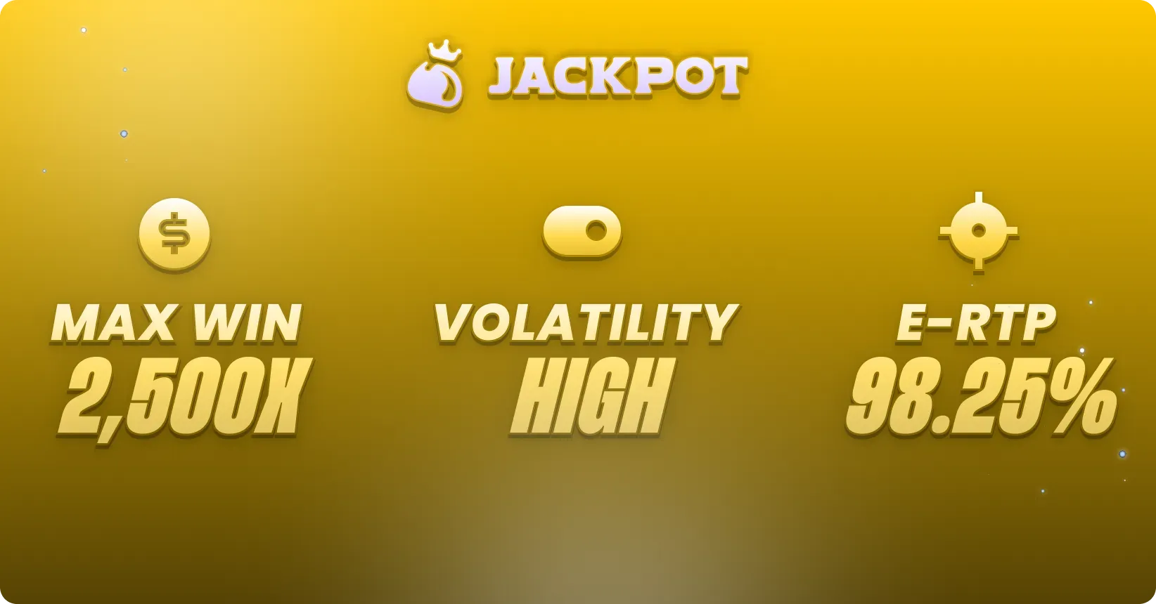 Game volatility, max win RTP