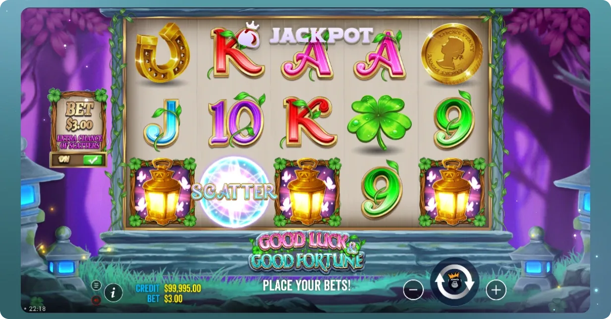 Good Luck & Good Fortune key features