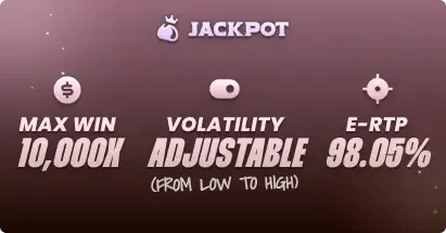 Game volatility, max win RTP