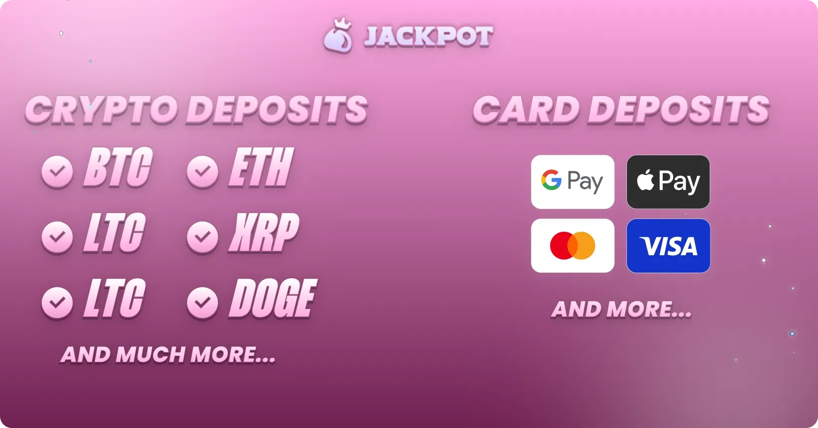 Infective Wild payment methods