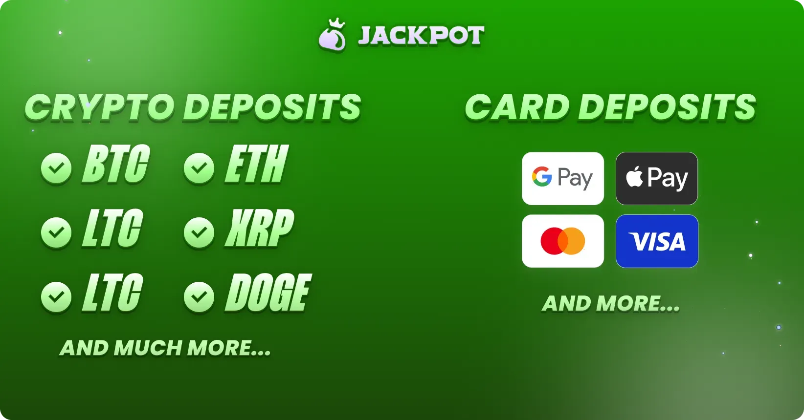 Wild Wild Riches payment methods