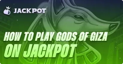 How to play Gods of Giza at Jackpot.bet