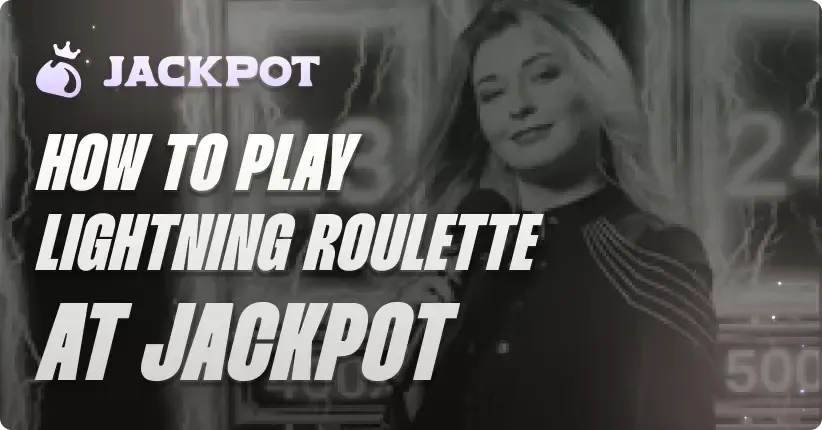 How to play Lightning Roulette at Jackpot.bet