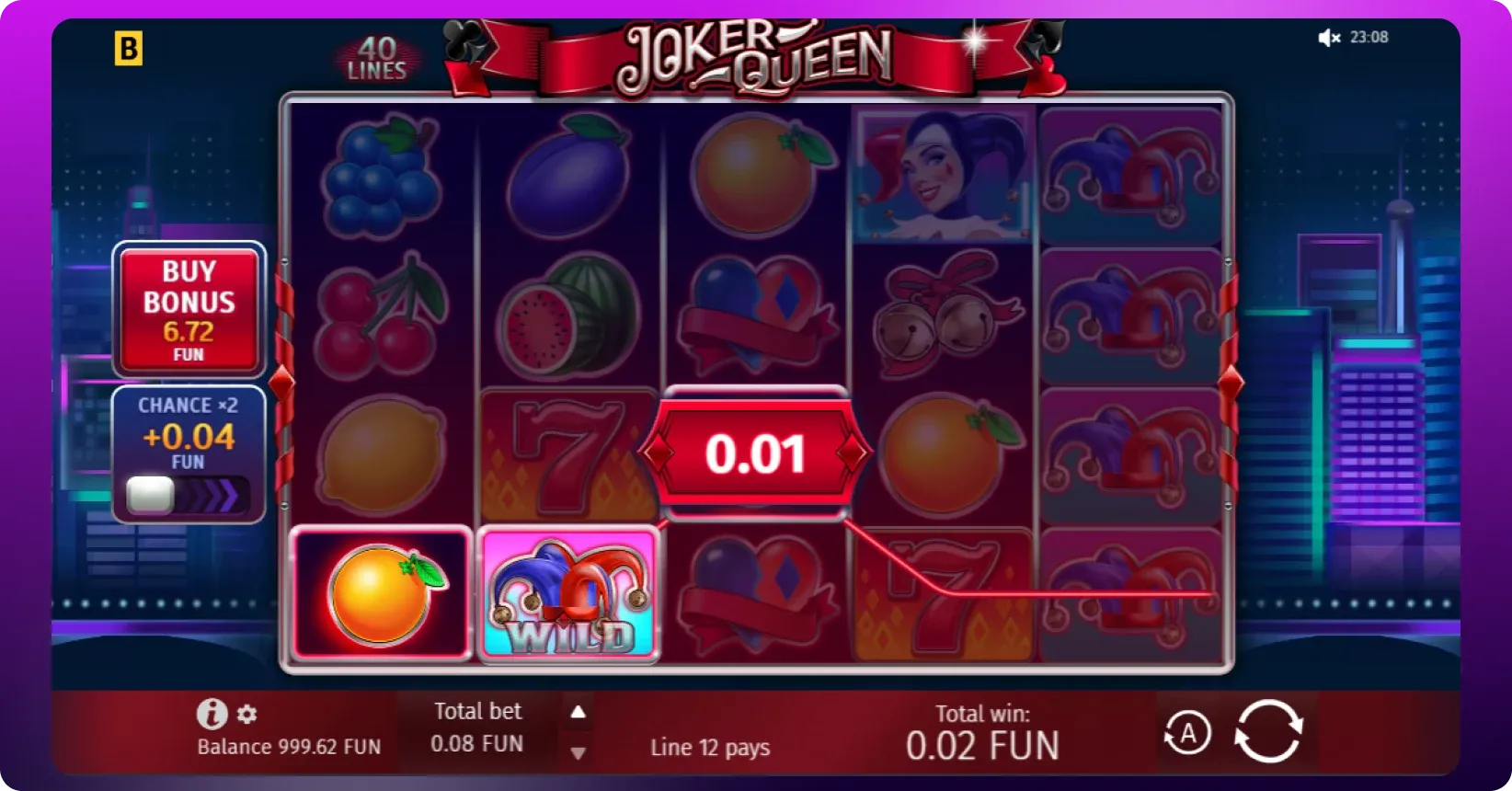 Joker Queen key features
