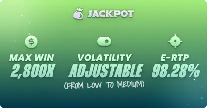 Game volatility, max win RTP