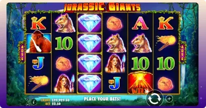 Jurassic Giants key features