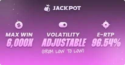 Game volatility, max win RTP