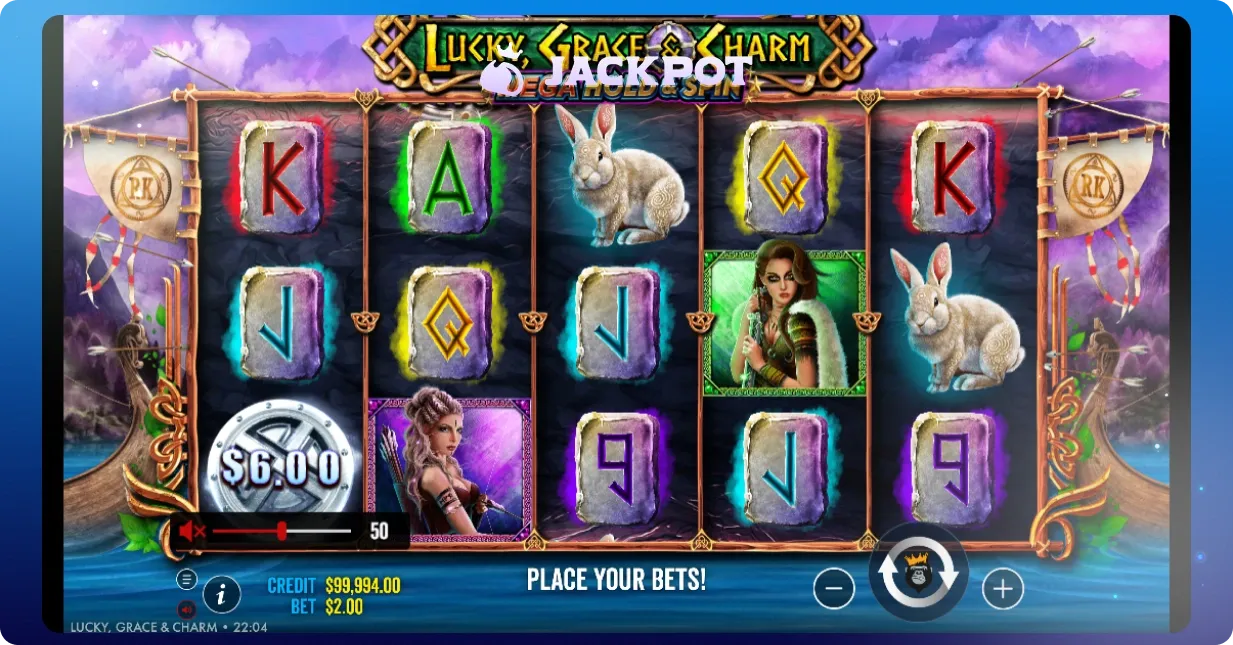 Lucky, Grace & Charm key features