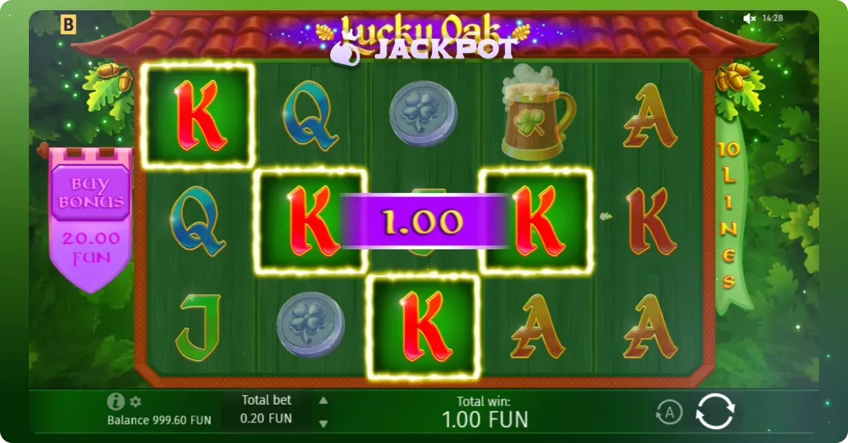 Lucky Oak key features