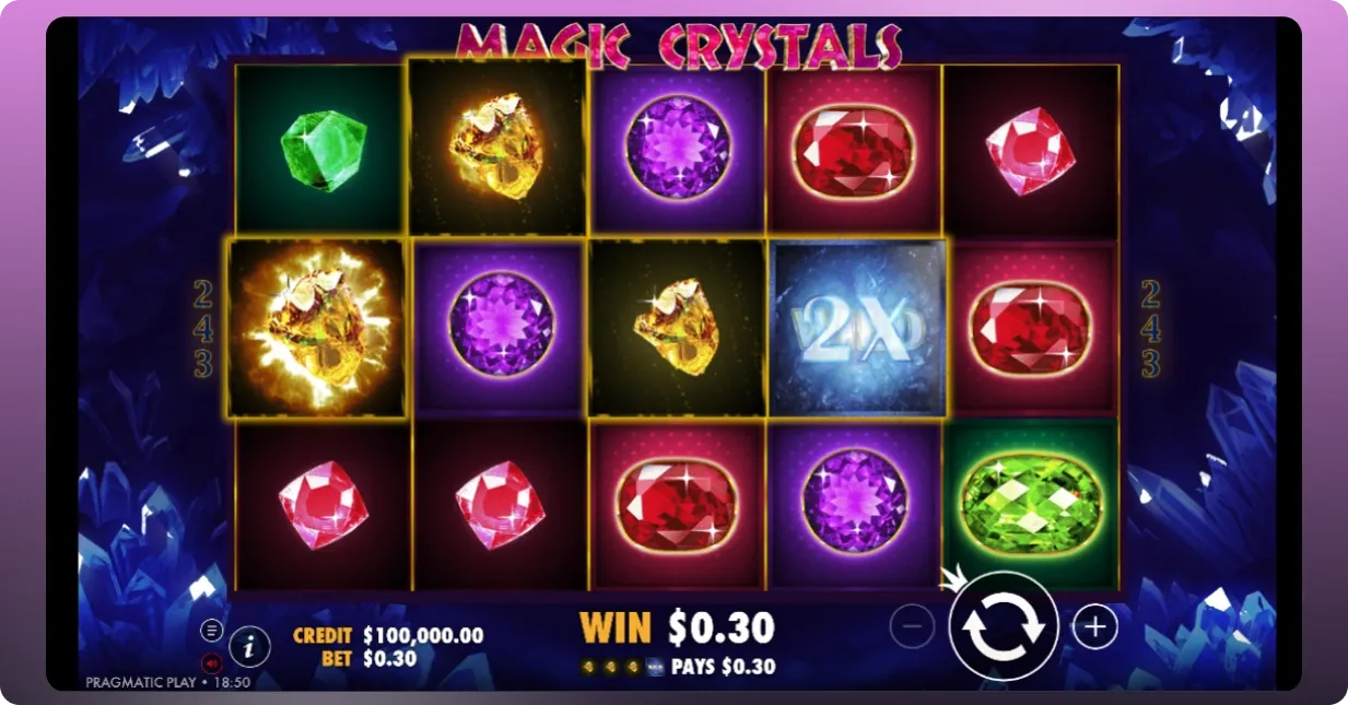 Magic Crystals key features