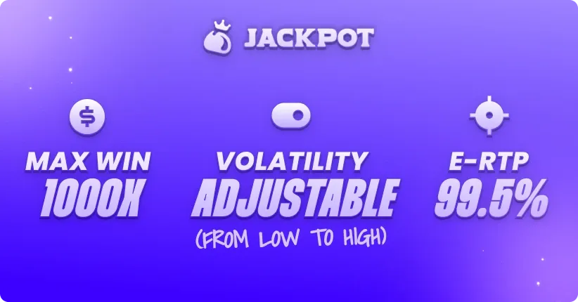 Keno Max win, volatility and RTP at Jackpot