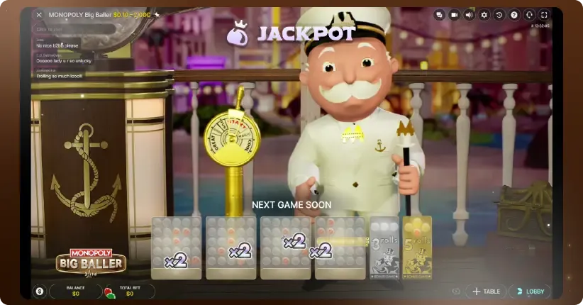 MONOPOLY Big Baller key features