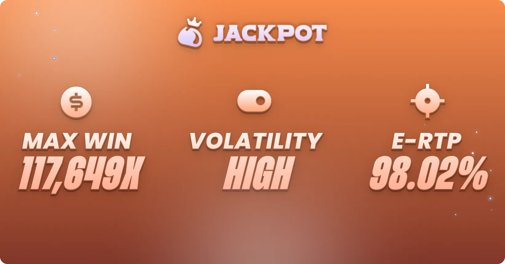Game volatility, max win RTP