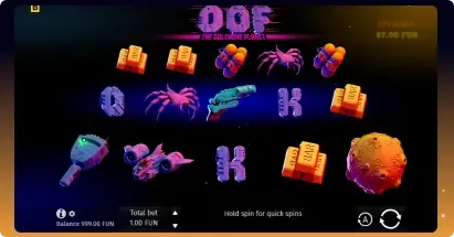 OOF The Goldmine Planet Key Features