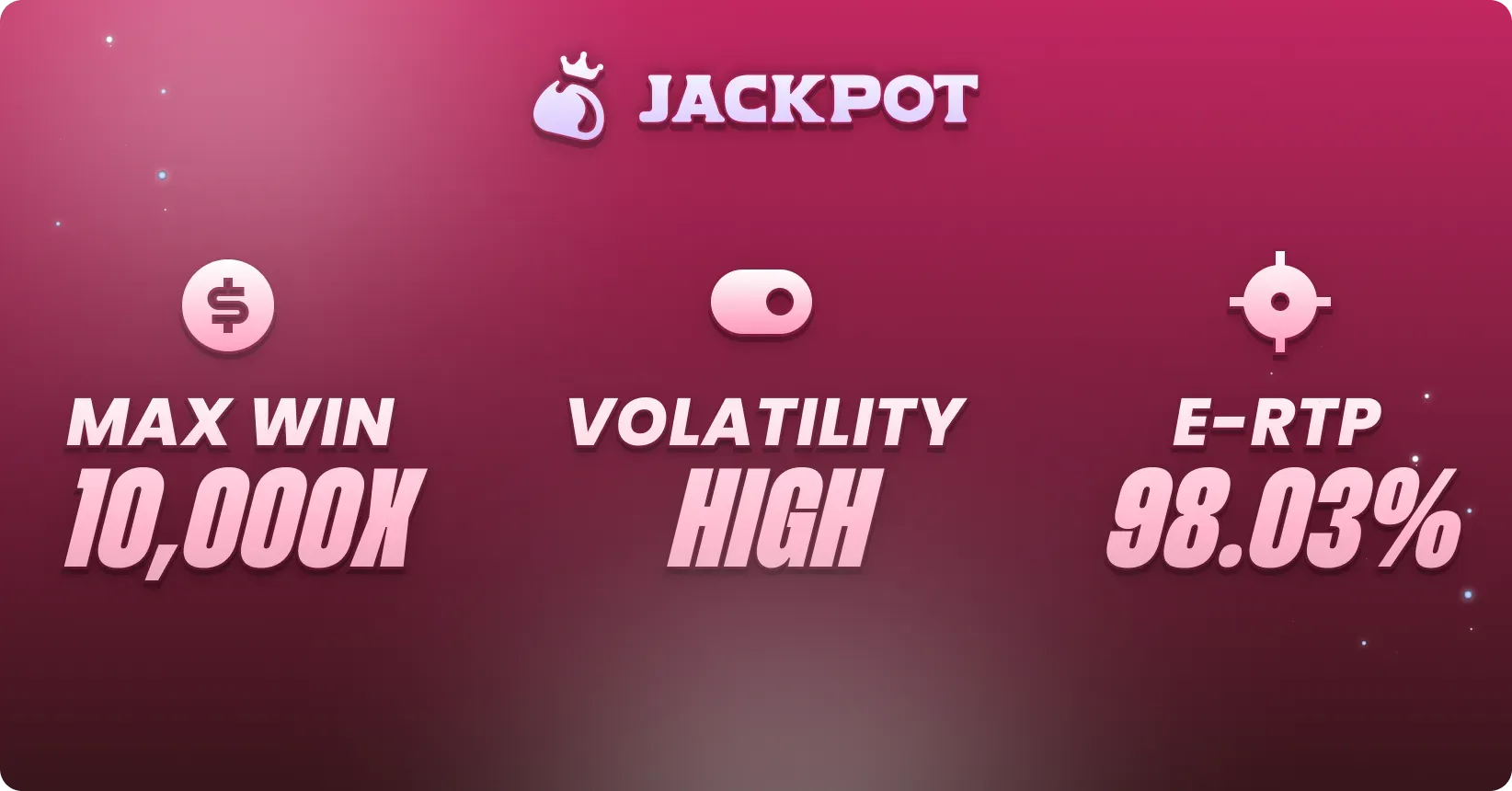 Game volatility, max win RTP