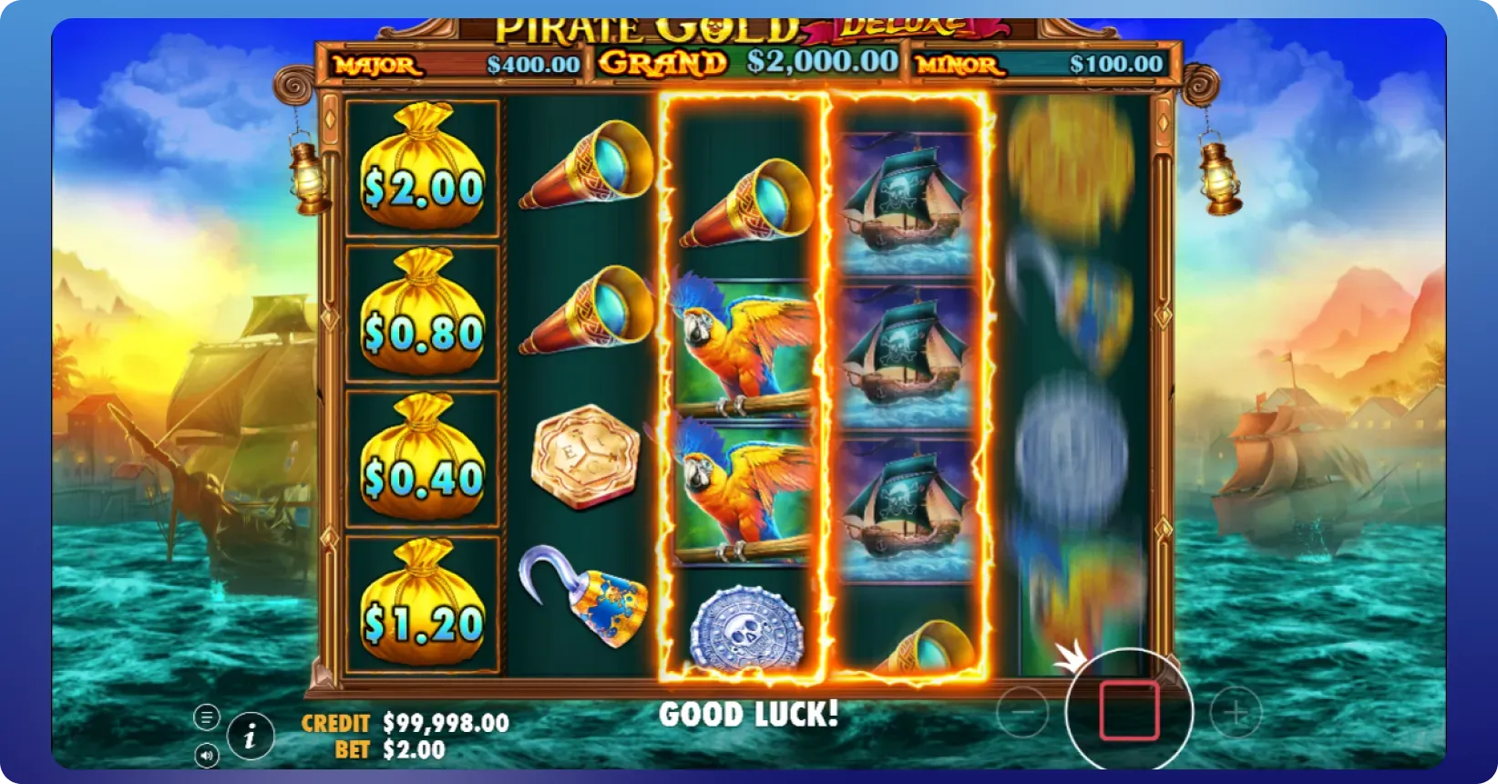 Pirate Gold Deluxe key features