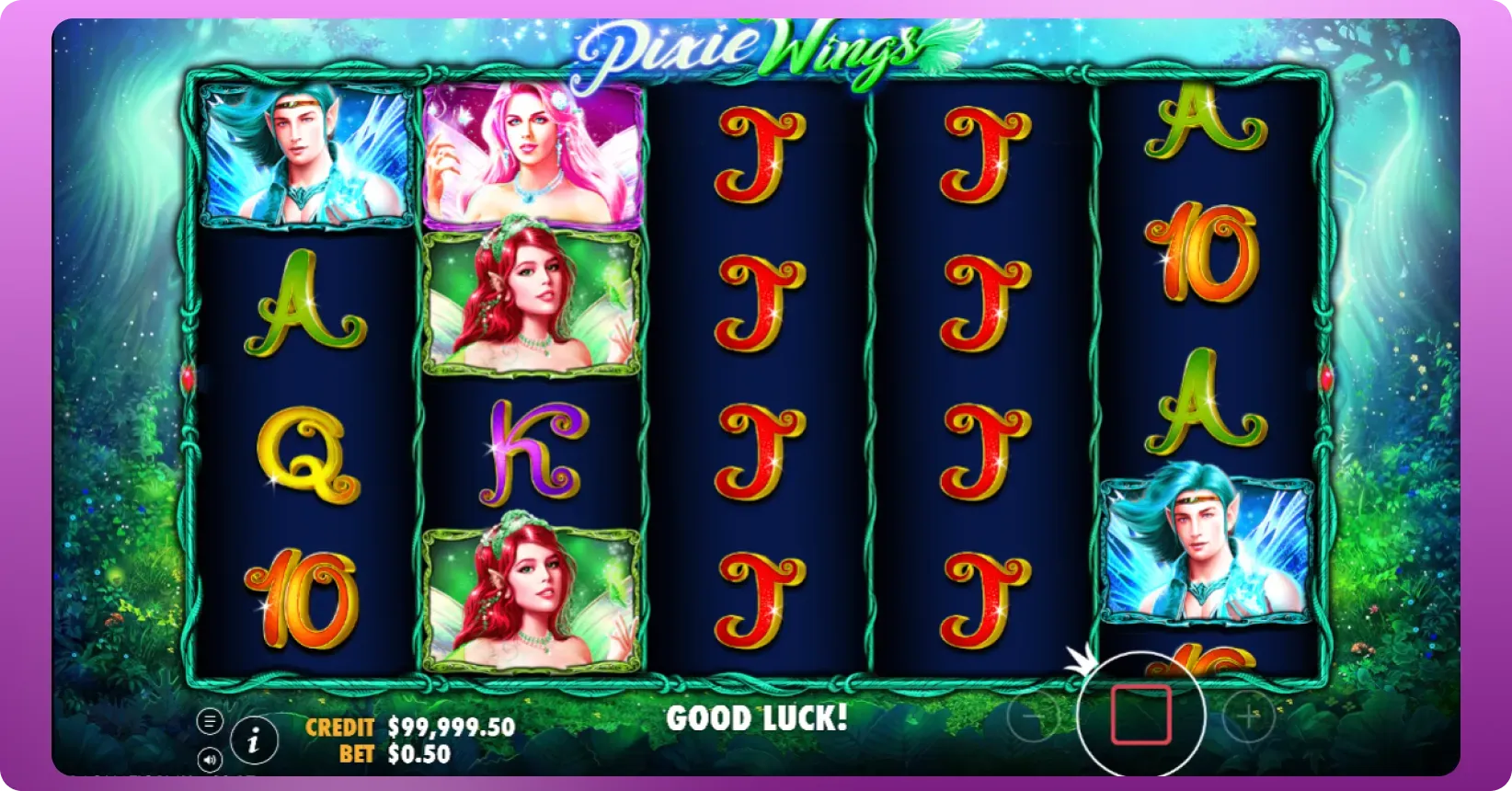 Pixie Wings key features