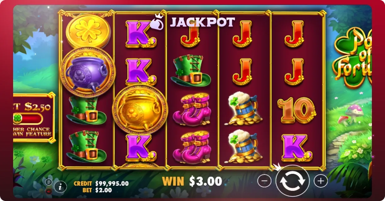 Pot of Fortune key features