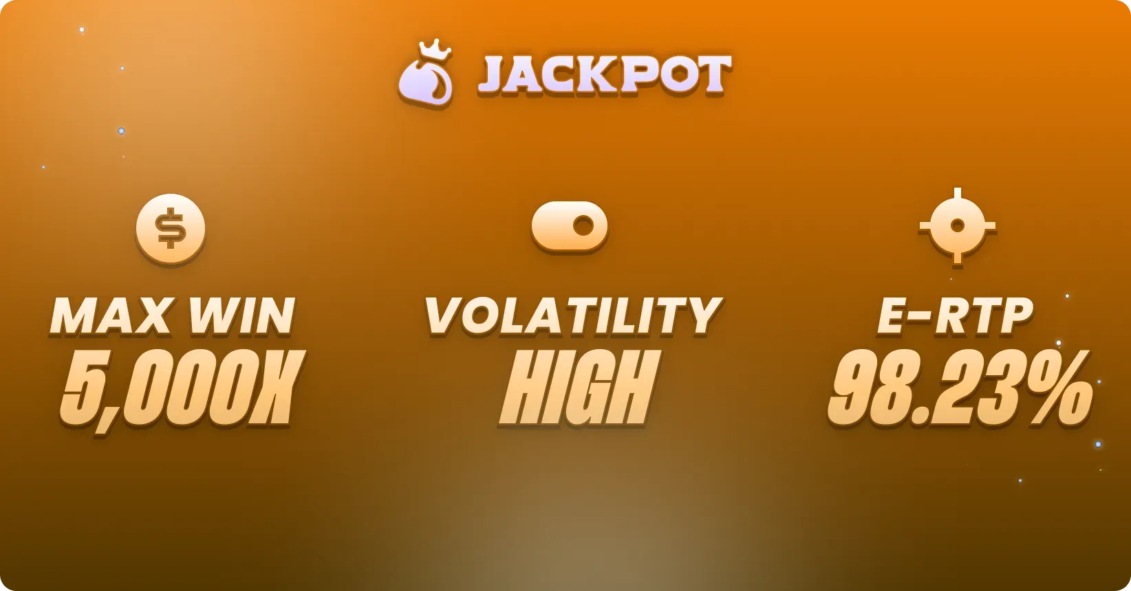 Game volatility, max win RTP