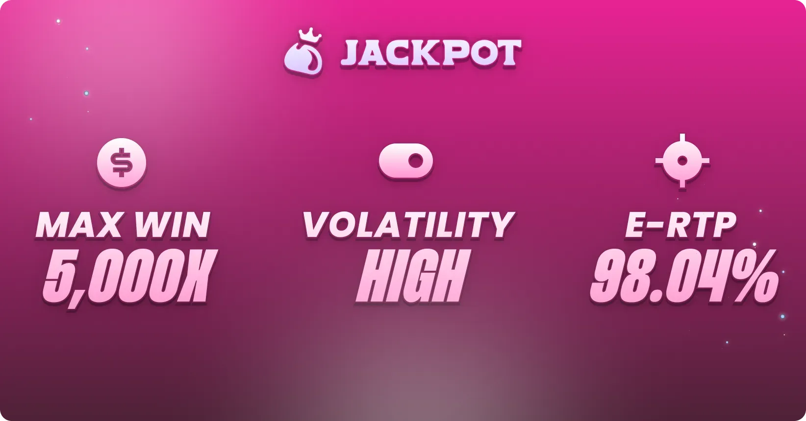 Game volatility, max win RTP