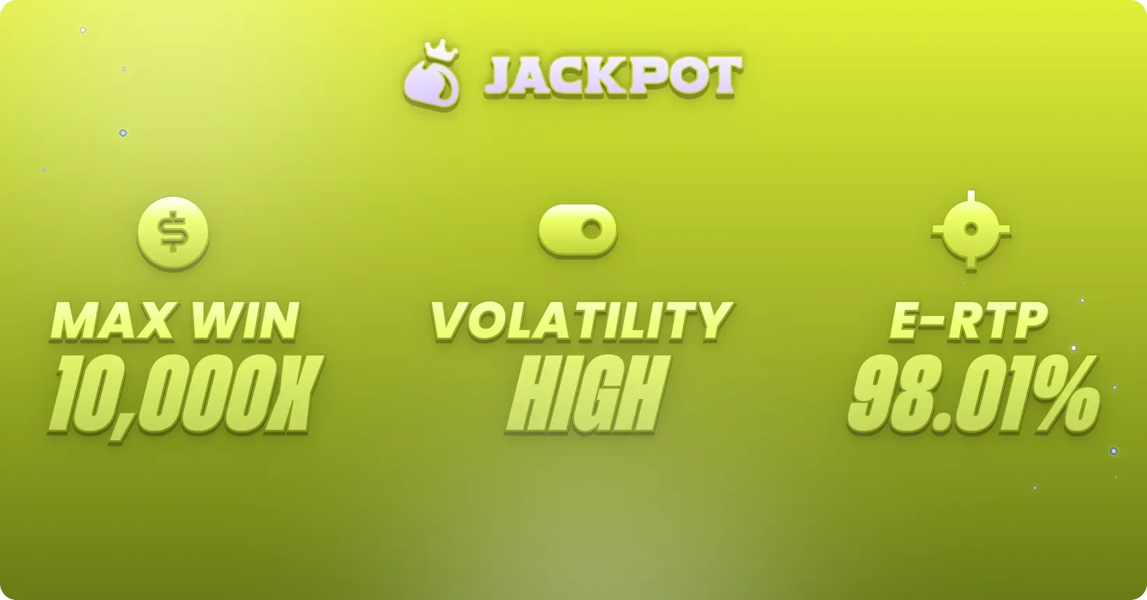 Game volatility, max win RTP